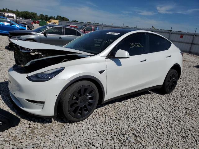 Photo 2 from auction – 2020 TESLA MODEL Y with VIN 5YJYGDEE0LF041907
