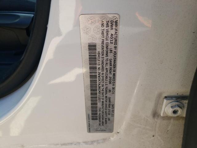 Photo 10 from auction – 2012 VOLKSWAGEN JETTA BASE with VIN 3VW1K7AJ6CM311221