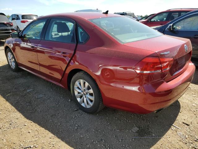 Photo 3 from auction – 2015 VOLKSWAGEN PASSAT S with VIN 1VWAT7A39FC088192
