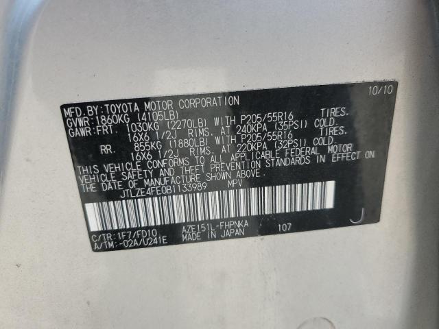 Photo 10 from auction – 2011 TOYOTA SCION XB with VIN JTLZE4FE0B1133989
