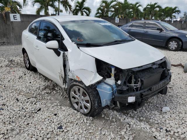 KIA RIO LX 2015 with VIN KNADM4A39F6454529 - Photo from auction