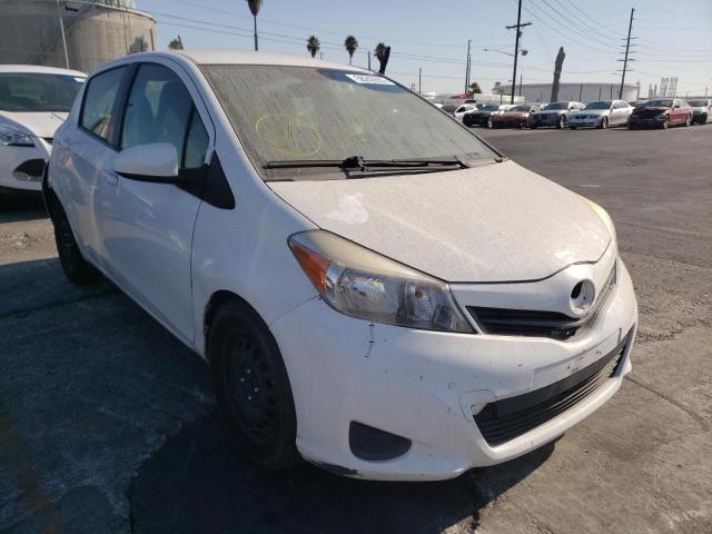 TOYOTA YARIS 2014 with VIN JTDKTUD32ED593663 - Photo from auction