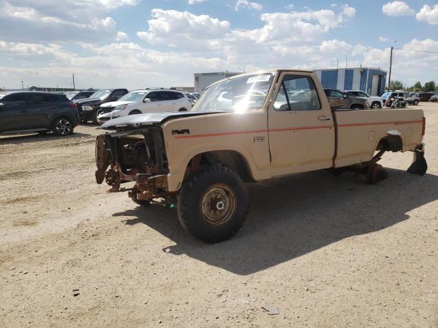 Photo 2 from auction – 1984 FORD F250 with VIN 1FTHF2617EPB65720