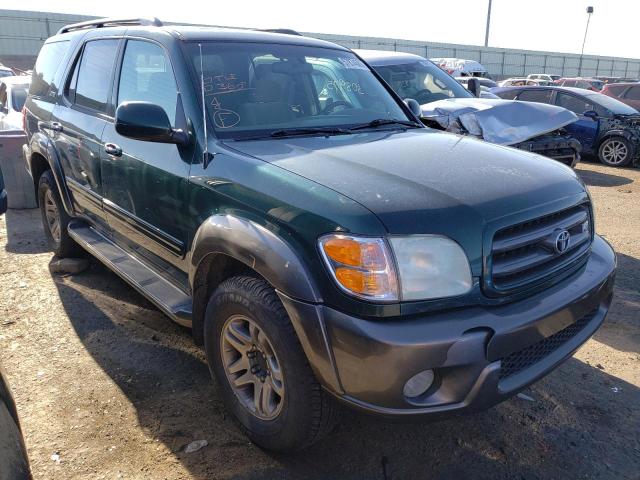 TOYOTA SEQUOIA SR 2003 with VIN 5TDBT44A13S203085 - Photo from auction