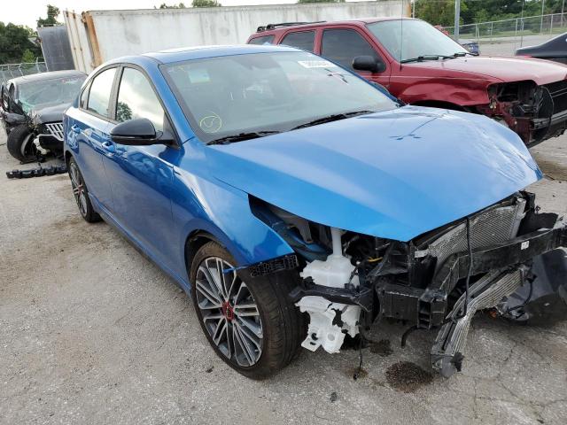 KIA FORTE GT 2022 with VIN 3KPF44AC8NE449858 - Photo from auction