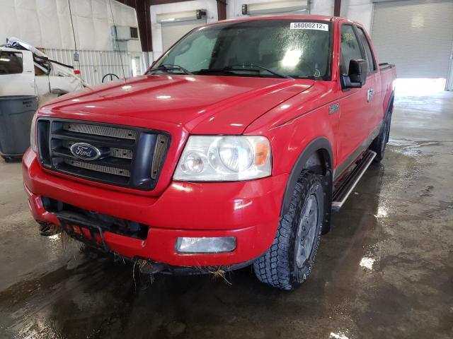 Photo 2 from auction – 2004 FORD F150 with VIN 1FTPX14554NA83049
