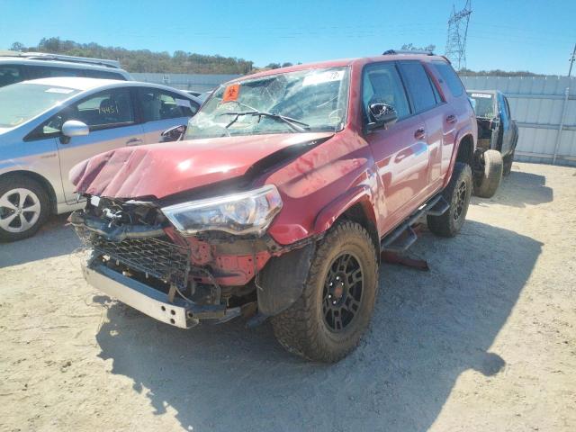 Photo 2 from auction – 2016 TOYOTA 4RUNNER SR with VIN JTEBU5JR0G5298369