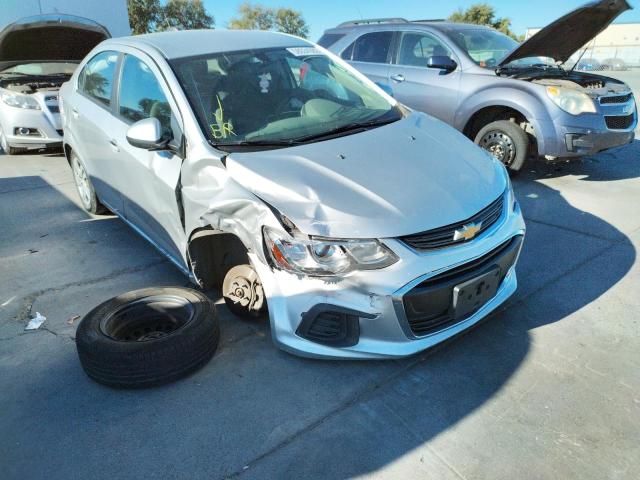 CHEVROLET SONIC LS 2017 with VIN 1G1JB5SH9H4156632 - Photo from auction