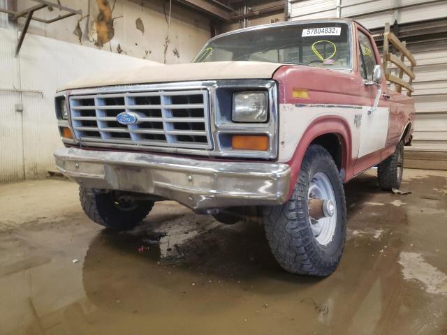 Photo 9 from auction – 1986 FORD F250 with VIN 1FTHF2612GPB53767
