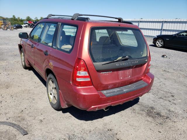 Photo 3 from auction – 2003 SUBARU FORESTER 2 with VIN JF1SG65613H764312