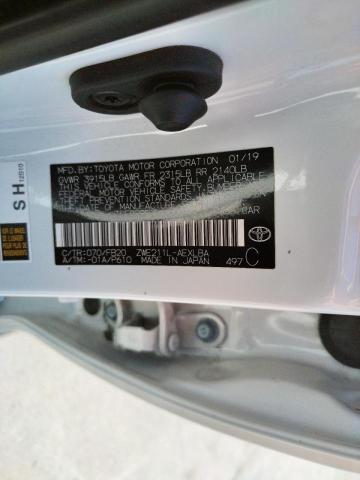 Photo 10 from auction – 2020 TOYOTA COROLLA LE with VIN JTDEBRBE7LJ000444