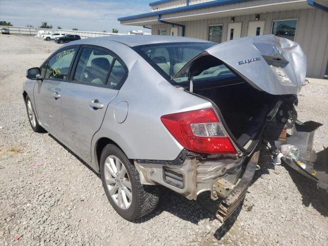 Photo 3 from auction – 2012 HONDA CIVIC EXL with VIN 2HGFB2F97CH308600