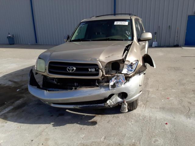 Photo 9 from auction – 2002 TOYOTA SEQUOIA SR with VIN 5TDZT34A02S081438