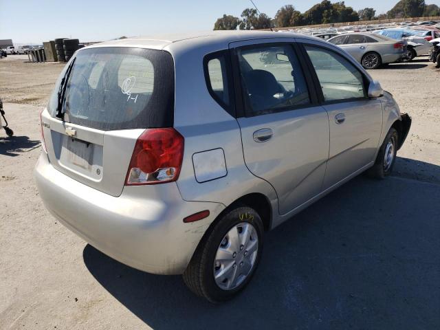 Photo 4 from auction – 2005 CHEVROLET AVEO BASE with VIN KL1TD62615B469204