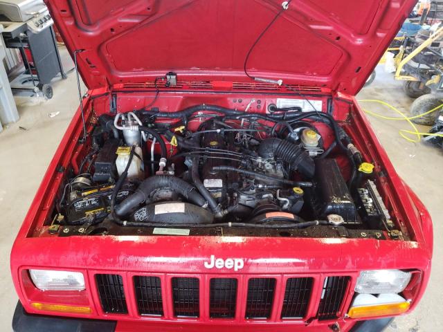 Photo 7 from auction – 2001 JEEP CHEROKEE S with VIN 1J4FF48S31L582496