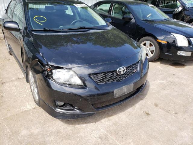 Photo 9 from auction – 2009 TOYOTA COROLLA BA with VIN 1NXBU40E79Z075036
