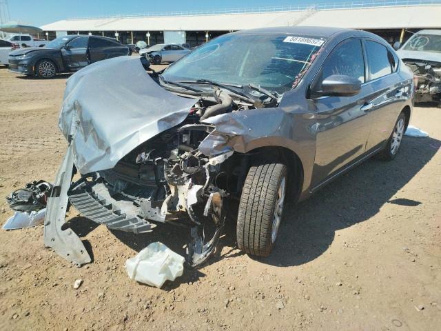 Photo 2 from auction – 2015 NISSAN SENTRA S with VIN 3N1AB7AP1FY346210