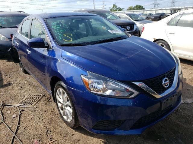 NISSAN SENTRA S 2019 with VIN 3N1AB7AP4KY401016 - Photo from auction