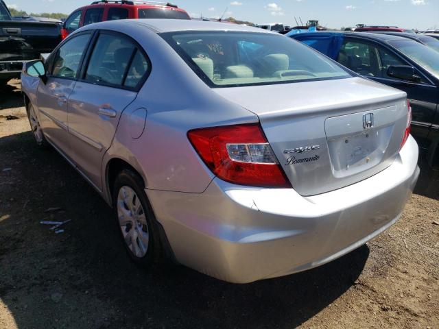 Photo 3 from auction – 2012 HONDA CIVIC LX with VIN 19XFB2F54CE105364