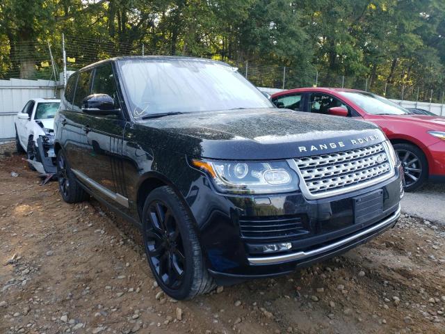 LAND ROVER RANGE ROVE 2016 with VIN SALGS2PF8GA320100 - Photo from auction