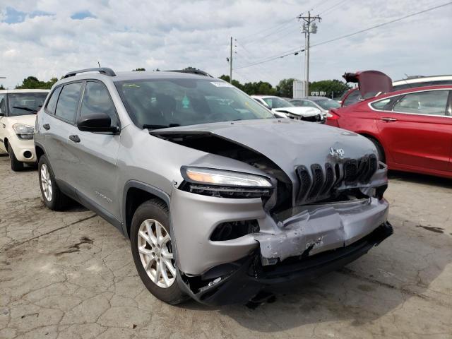 JEEP CHEROKEE S 2015 with VIN 1C4PJMAB8FW681050 - Photo from auction