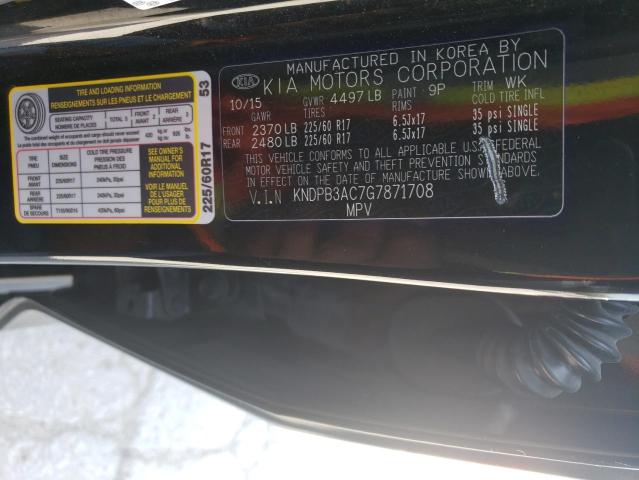 Photo 10 from auction – 2016 KIA SPORTAGE L with VIN KNDPB3AC7G7871708