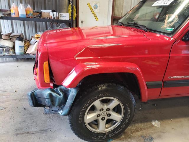 Photo 9 from auction – 2001 JEEP CHEROKEE S with VIN 1J4FF48S31L582496