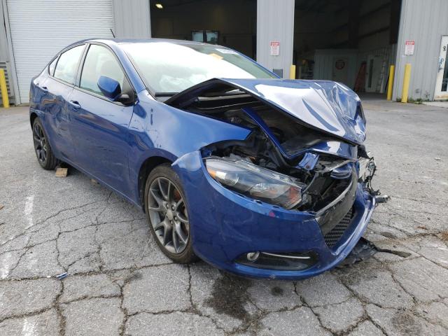 DODGE DART SXT 2013 with VIN 1C3CDFBAXDD123348 - Photo from auction