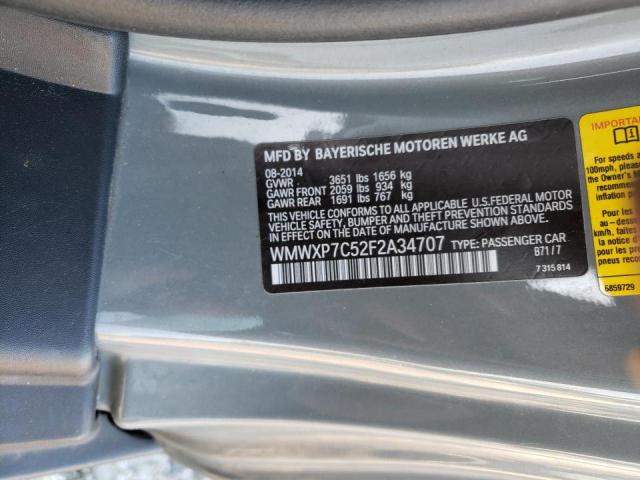 Photo 10 from auction – 2015 MINI COOPER S with VIN WMWXP7C52F2A34707