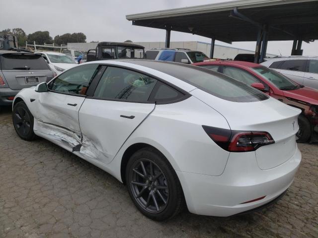 Photo 3 from auction – 2022 TESLA MODEL 3 with VIN 5YJ3E1EA3NF309718