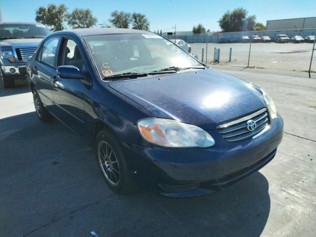 TOYOTA COROLLA CE 2003 with VIN 1NXBR32E13Z187279 - Photo from auction