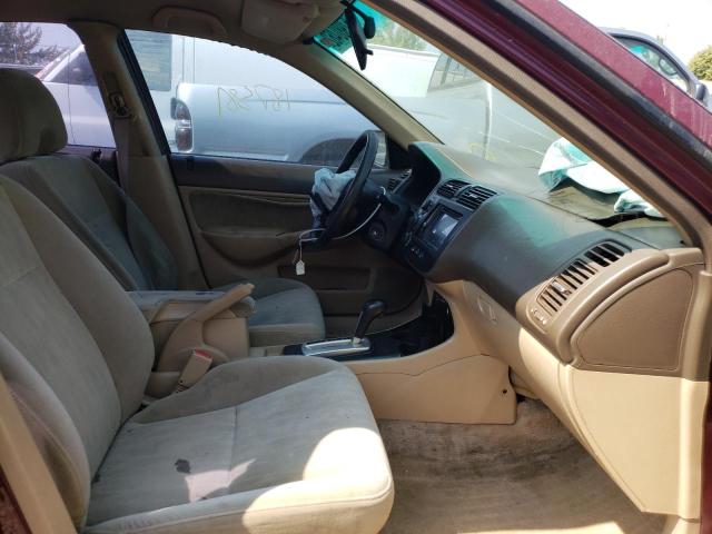 Photo 5 from auction – 2003 HONDA CIVIC LX with VIN 2HGES165X3H528672