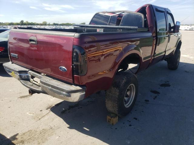 Photo 4 from auction – 2000 FORD F250 SUPER with VIN 1FTNW21F3YEA47380