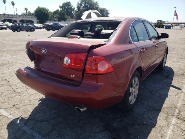 Photo 4 from auction – 2008 KIA OPTIMA LX with VIN KNAGE124885236235
