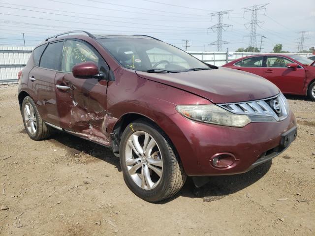 NISSAN MURANO S 2009 with VIN JN8AZ18W59W154470 - Photo from auction