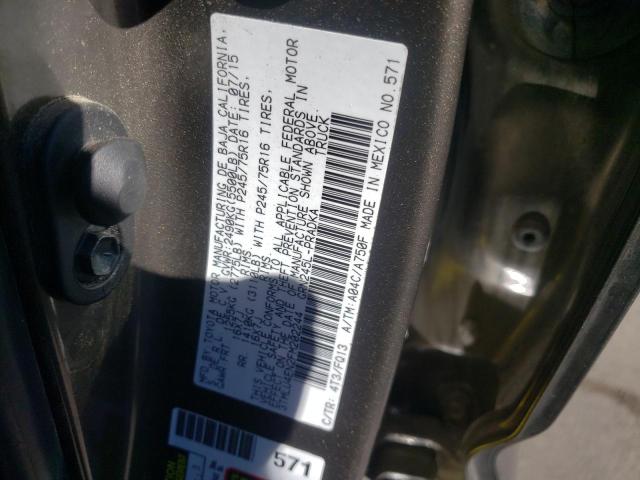Photo 10 from auction – 2015 TOYOTA TACOMA DOU with VIN 3TMLU4EN2FM202244