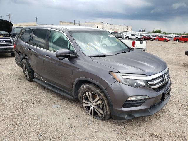 HONDA PILOT EX 2017 with VIN 5FNYF5H32HB040719 - Photo from auction