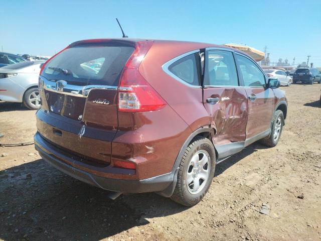 Photo 4 from auction – 2015 HONDA CR-V LX with VIN 5J6RM4H34FL117549