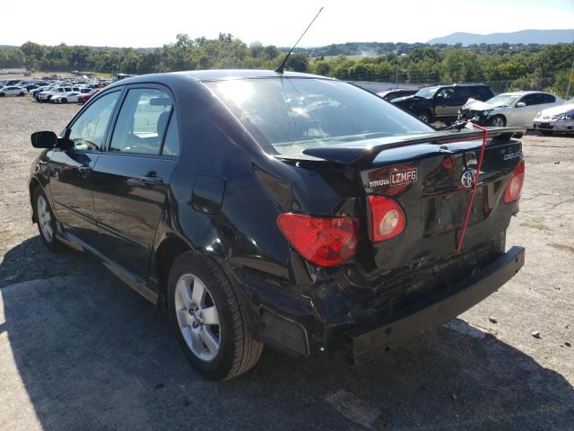Photo 3 from auction – 2008 TOYOTA COROLLA CE with VIN 2T1BR32E38C883635