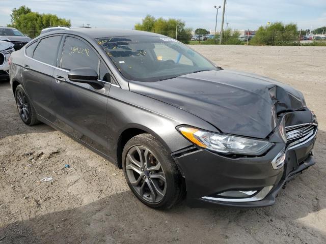 FORD FUSION SE 2017 with VIN 3FA6P0T91HR145405 - Photo from auction