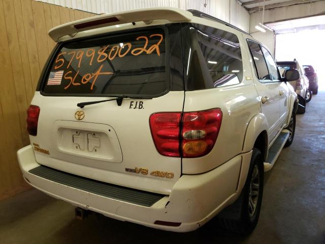 Photo 4 from auction – 2003 TOYOTA SEQUOIA LI with VIN 5TDBT48A53S165631
