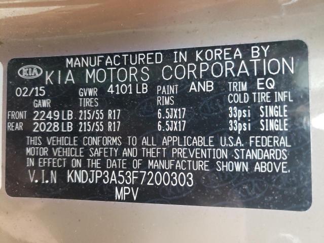 Photo 10 from auction – 2015 KIA SOUL + with VIN KNDJP3A53F7200303