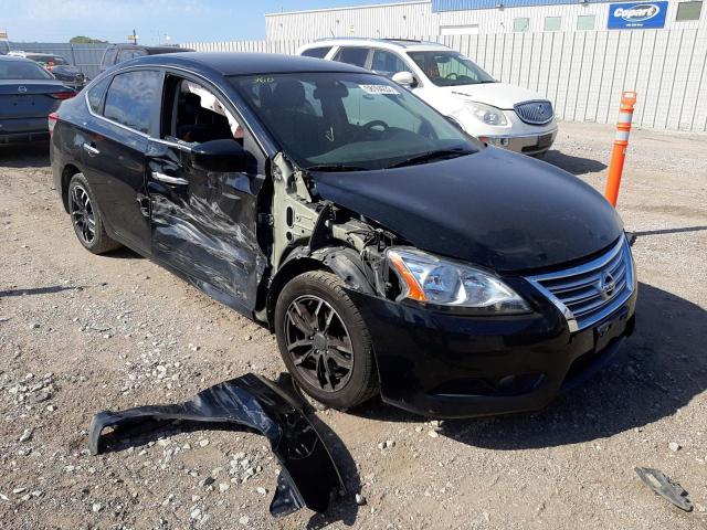 NISSAN SENTRA S 2013 with VIN 3N1AB7APXDL623205 - Photo from auction