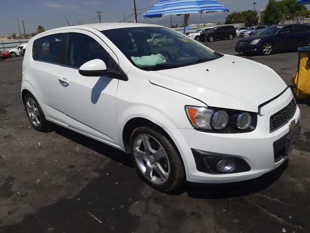 CHEVROLET SONIC LTZ 2012 with VIN 1G1JE6SH1C4179330 - Photo from auction