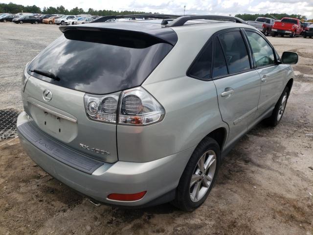 Photo 4 from auction – 2007 LEXUS RX 400H with VIN JTJGW31U072005260