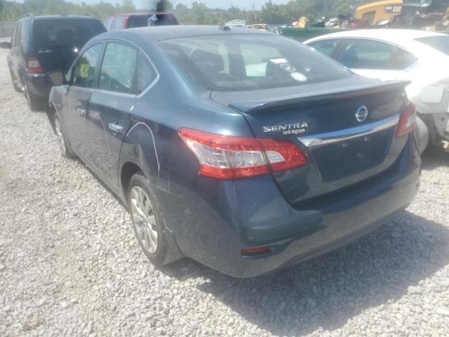 Photo 3 from auction – 2015 NISSAN SENTRA S with VIN 3N1AB7AP3FY320482