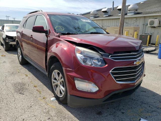 CHEVROLET EQUINOX LT 2017 with VIN 2GNFLFE37H6105815 - Photo from auction