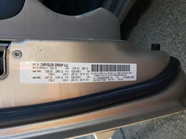 Photo 10 from auction – 2013 DODGE GRAND CARA with VIN 2C4RDGBG8DR702982