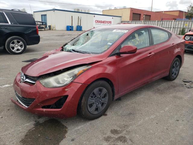Photo 2 from auction – 2016 HYUNDAI ELANTRA SE with VIN 5NPDH4AEXGH700522