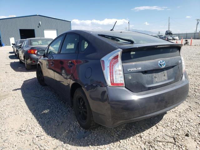 Photo 3 from auction – 2014 TOYOTA PRIUS with VIN JTDKN3DU0E0390968